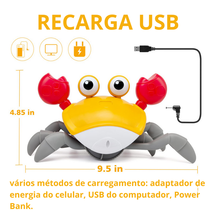 PROMOÇÃO Brinquedo Sr. Caranguejo Joy