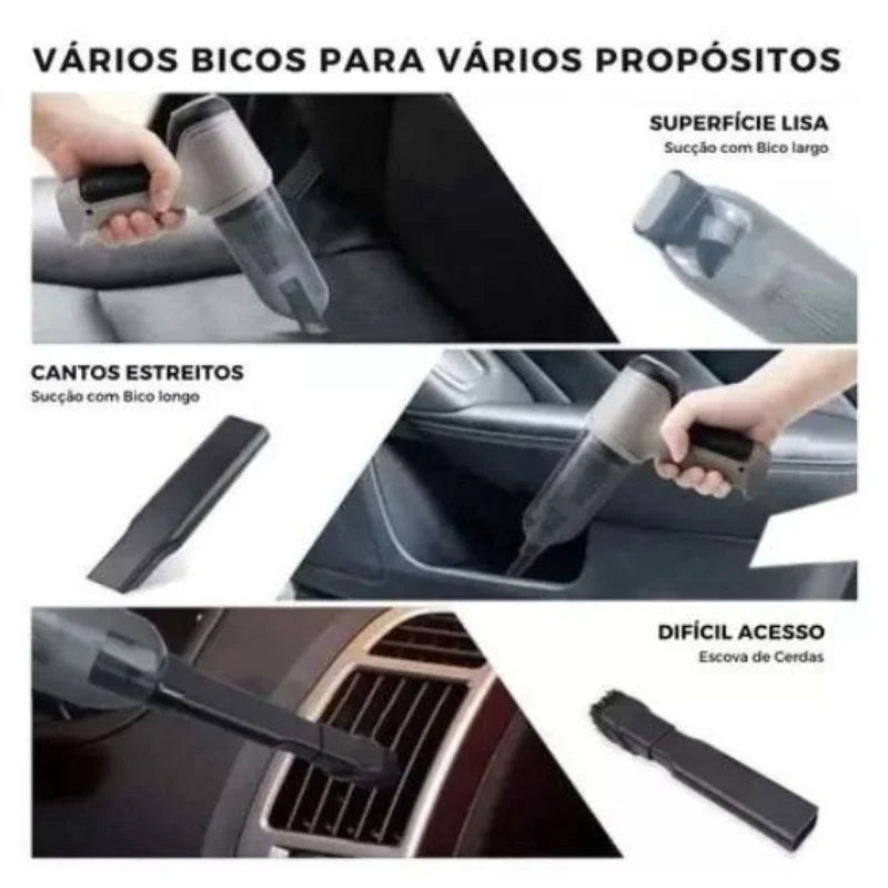 Aspirador Vácuo Portátil 4 em 1 Master Clean