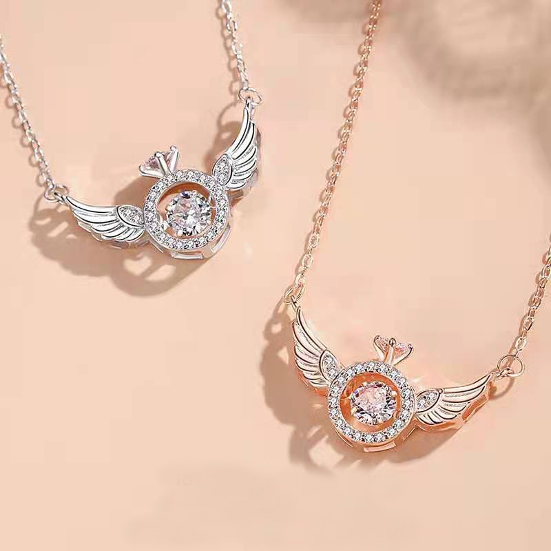 Colar Asas de Anjo Vintage - Beleza celestial em torno do seu pescoço