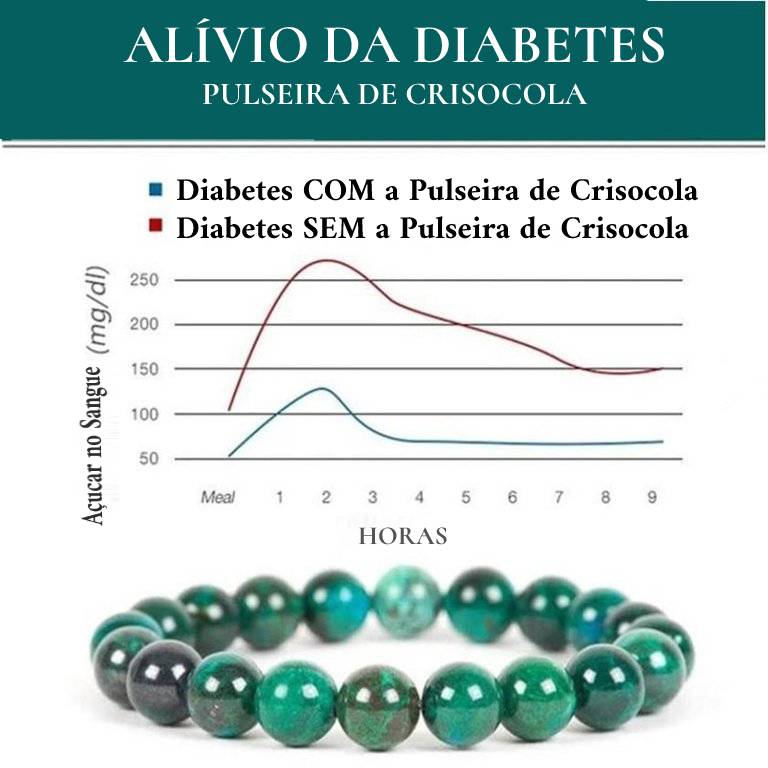 Pulseira de crisocola (COMPRE 1 LEVE 2)