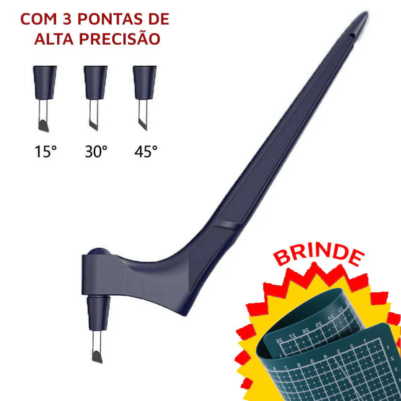 UltraCorte Artesanal 360º com 3 pontas + Base corte de BRINDE