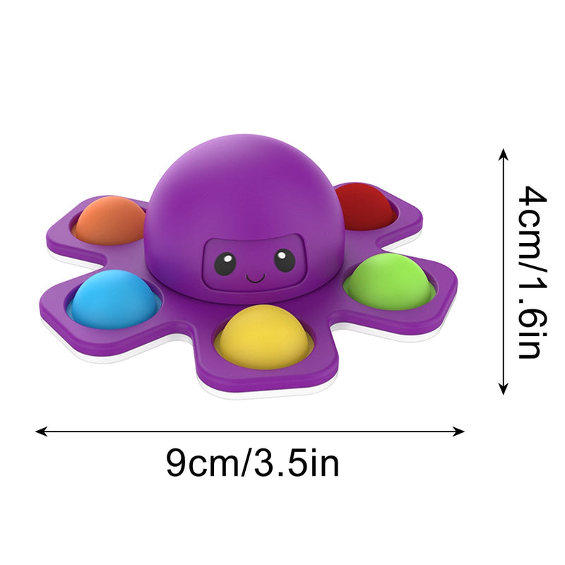 FIDGET com Spinner (FRETE GRÁTIS) lojamaisbrasileira 1un ROXO 