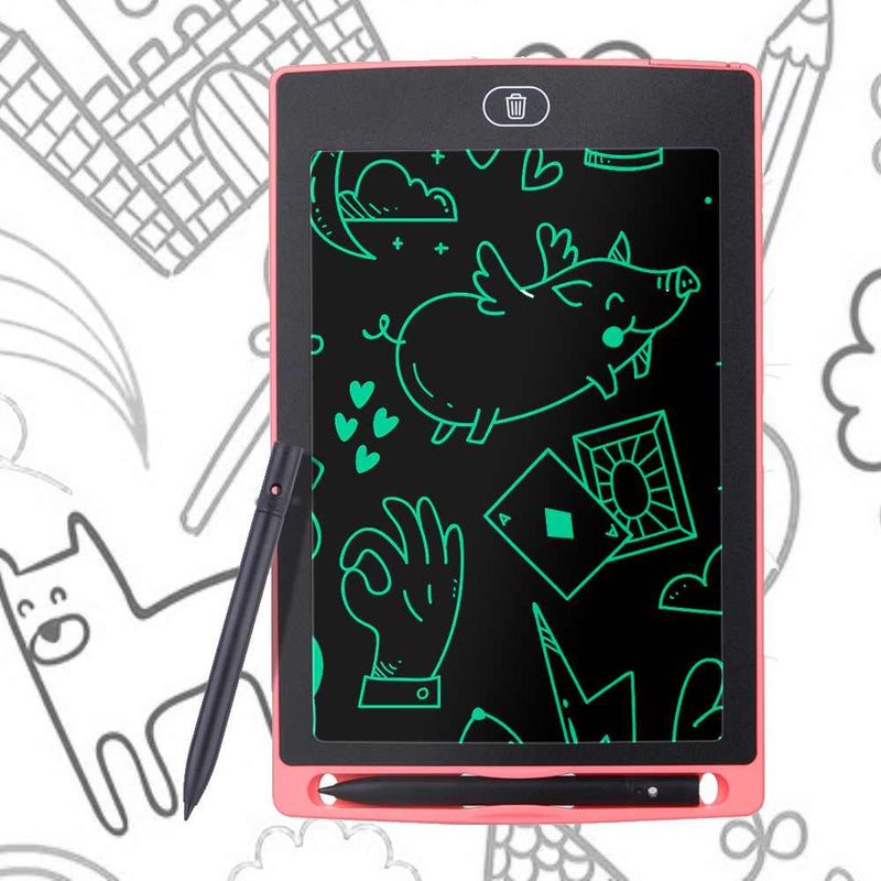 Tablet Mágico DrawScreen® (FRETE GRÁTIS) lojamaisbrasileira 8.5" Rosa 